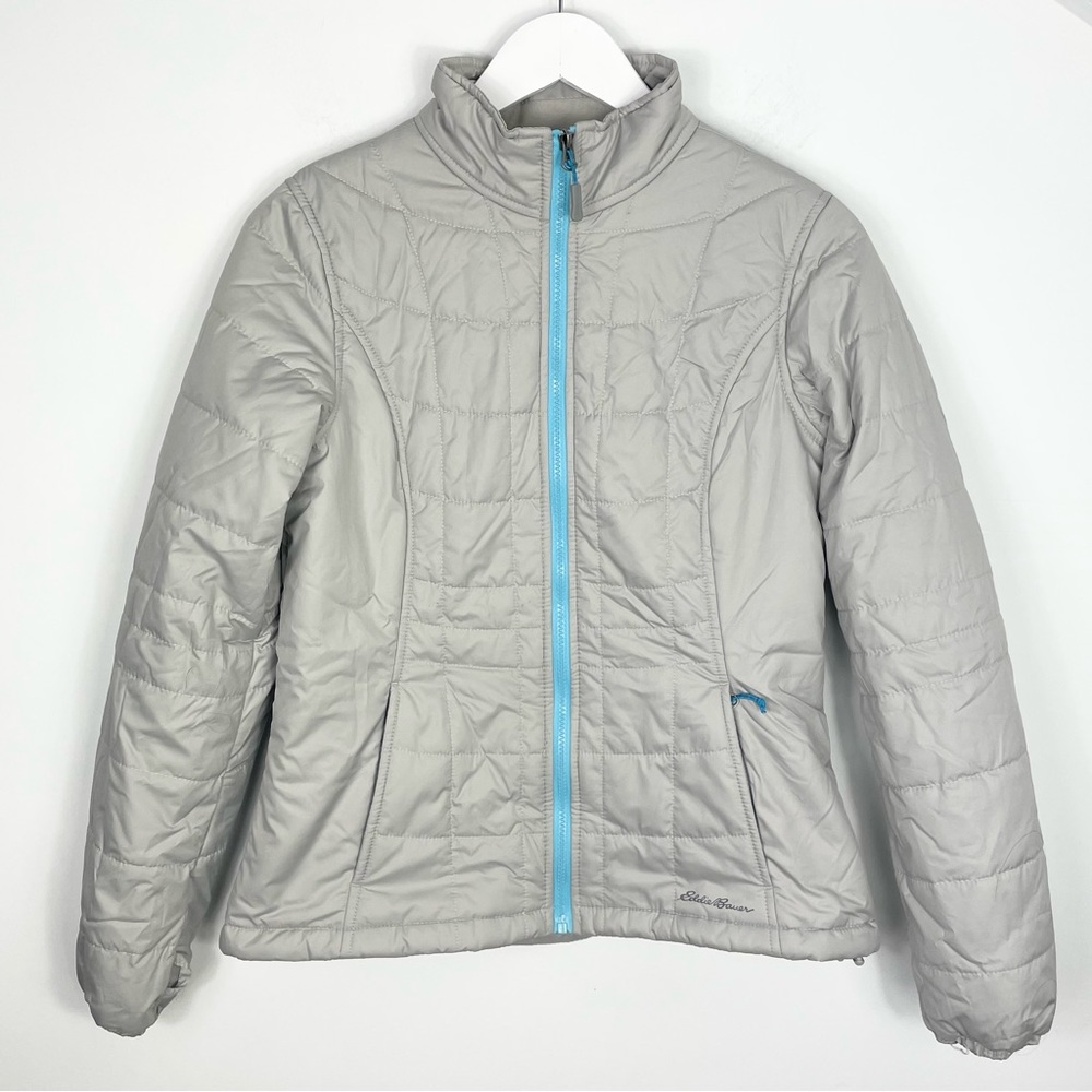 Eddie Bauer Woman Lightweight Quilted Packable Puffer Winter Jacket